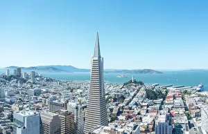 Bay Area Prints: Bay Area and Downtown San Francisco with Transamerica Building