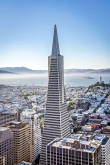 Bay Area Prints: Bay Area and Downtown San Francisco with Transamerica Building