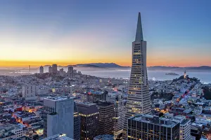 Bay Area Prints: Bay Area and Downtown San Francisco with Transamerica Building
