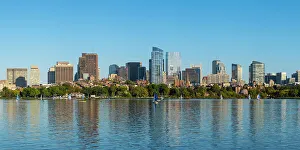 Back Bay from across the Charles River, Boston, Massachusetts, USA