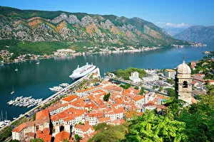 Kotor Prints: Bay of Kotor, Adriatic Coast, Kotor, Montenegro