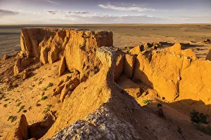 Gobi Desert Prints: Bayanzag (the Flaming Cliffs), Gobi Desert, Mongolia