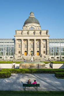Munchen Prints: Bayerische Staatskanzlei, Hofgarten, Munich, Bavaria, Germany