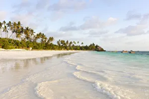 Matemwe Prints: The beach by the Blue and Green Ocean Lodge, Matemwe, Zanzibar, Tanzania
