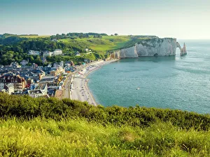 Beach and Cliff ETRETAT Seine Maritime, Normany, France