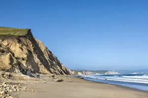Images Dated 5th May 2017: Beach, Drakes Bay, Point Reyes National Seashore, Marin County, California, USA