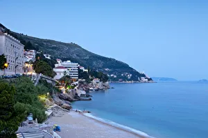 Beach, Dubrovnik, Dalmatia, Croatia