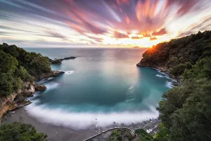 Beach of Eco del Mare, Tellaro, municipality of Lerici, La Spezia province, Liguria district, Italy