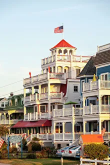 Images Dated 8th August 2022: Beach Guest House in Cape May, New Jersey. Americas first seaside resort