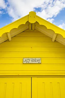 Beach huts, Sheringham, Norfolk, England, UK