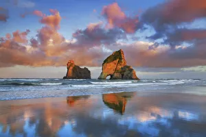 Beach impression Archway Islands - New Zealand, South Island, Tasman, Golden Bay, Puponga