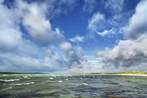Beach impression on North Uist - United Kingdom, Scotland, Outer Hebrides, North Uist