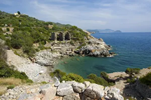 Beach and Ruins of Iotape, Turquoise Coast, Turkey