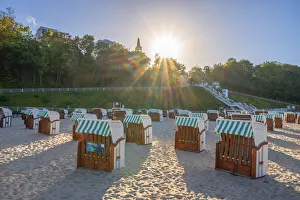 Beach of Sellin, Rugen, Germany
