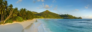 Beach Prints: Beach in southern Mahe, Seychelles