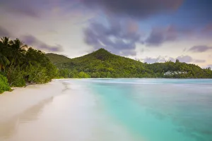 Beach in southern Mahe, Seychelles