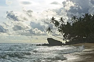 Beach, Unawatuna, Sri Lanka