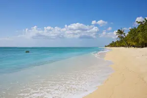 Riviere Noire Prints: Beachcomber Dinarobin Hotel, Le Morne Brabant Peninsula, Black River (Riviere Noire)