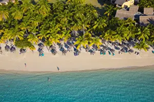 Riviere Noire Prints: Beachcomber Paradis Hotel, Le Morne Brabant Peninsula, Black River (Riviere Noire)