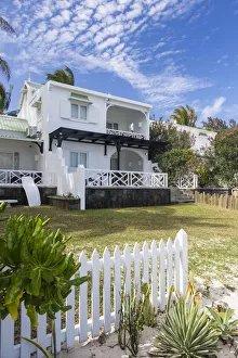 Beachfront Prints: Beachfront villa, Trou D eau Douce, Flacq, East Coast, Mauritius