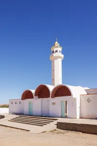 Tataouine Prints: Beautiful mosque near Tataouine, Tunisia