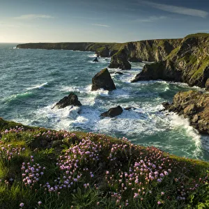 Bedruthan Steps, Cornwall, England