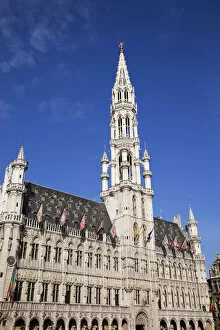 Images Dated 29th September 2010: Belgium, Brussels, Grand Place, City Hall