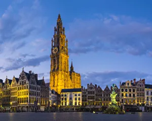 Belgium, Flanders, Antwerp (Antwerpen). Onze-Lieve-Vrouwekathedraal (Cathedral of