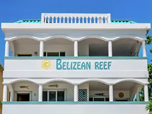 Cayo Ambergris Prints: Belizean Reef Suites at the waterfront of San Pedro Town