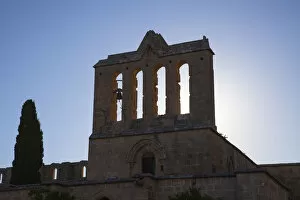 Bell Tower at Bellapais Abbey, Bellapais, North Cyprus