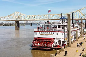 Louisville Prints: Belle of Louisville Riverboats, Louisville, Kentucky, USA, North America