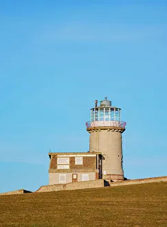 Beachy Head Prints: Belle Tout Lighthouse near Eastbourne, East Sussex, England, United Kingdom