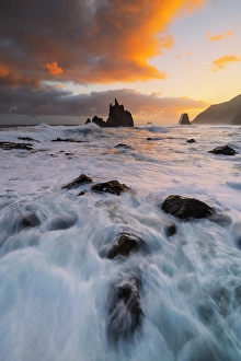 Canary Prints: Benijo beach, Tenerife, Canary Island, Spain