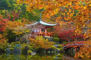 Benten-do temple located within the Daigo-ji temple area, Kyoto, Japan