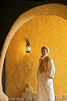 Smiling Gallery: Berber Man In Berber Costume, Merzouga, Morocco, North Africa