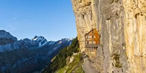 Berggasthaus Aescher-Wildkirchli, Ebenalp, Appenzell Innerrhoden, Switzerland
