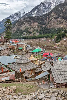 Himalaya Prints: Bering Nag temple, Sangla, India