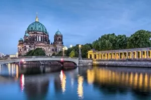 Images Dated 7th June 2015: Berlin Dom and Spree River, Berlin, Germany