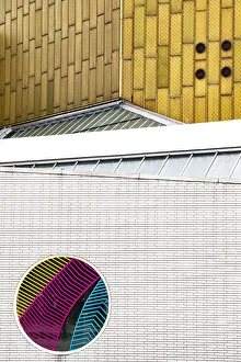 Bundesrepublik Deutschland Prints: Berliner Philharmoniker, Potsdamer Platz, Tiergarten district, Berlin, Germany
