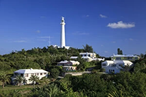 Images Dated 16th April 2019: Bermuda, Southampton Parish, Gibbs Hill lighthouse