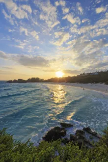 Images Dated 16th April 2019: Bermuda, Southhampton Parish, Horseshoe Bay Beach
