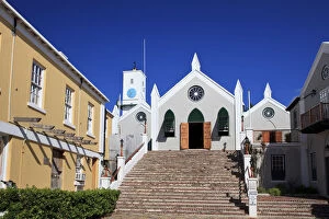 Images Dated 16th April 2019: Bermuda, St Georges Parish, St. Georges (UNESCO WORLD HERITAGE SITE)
