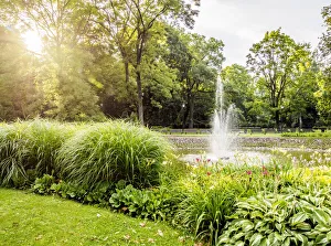 Vilnius Prints: Bernardine Garden, Vilnius, Lithuania