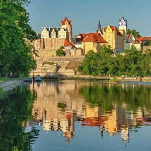 Bernburg Castle, Bernburg, Saaletal Valley, Saxony-Anhalt, Germany