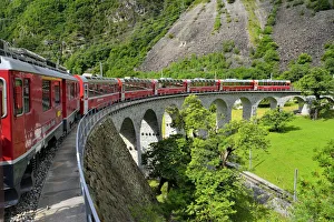 Bernina Express, Graubunden, Switzerland