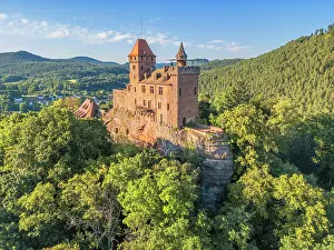 Deutsch Prints: Berwartstein Castle in Erlenbach near Dahn