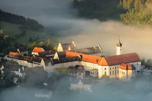 Images Dated 17th September 2021: Beuron Monastery, Danube Valley, Swabian Jura, Baden-Wurttemberg, Germany