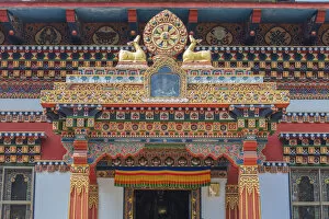 Images Dated 18th May 2020: Bhutanese Buddhist temple, Bodh Gaya, Bihar, India