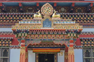 Ivan Vdovin Prints: Bhutanese Buddhist temple, Bodh Gaya, Bihar, India