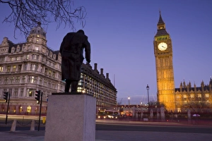 Images Dated 25th November 2008: Big Ben, Houses of Parliament